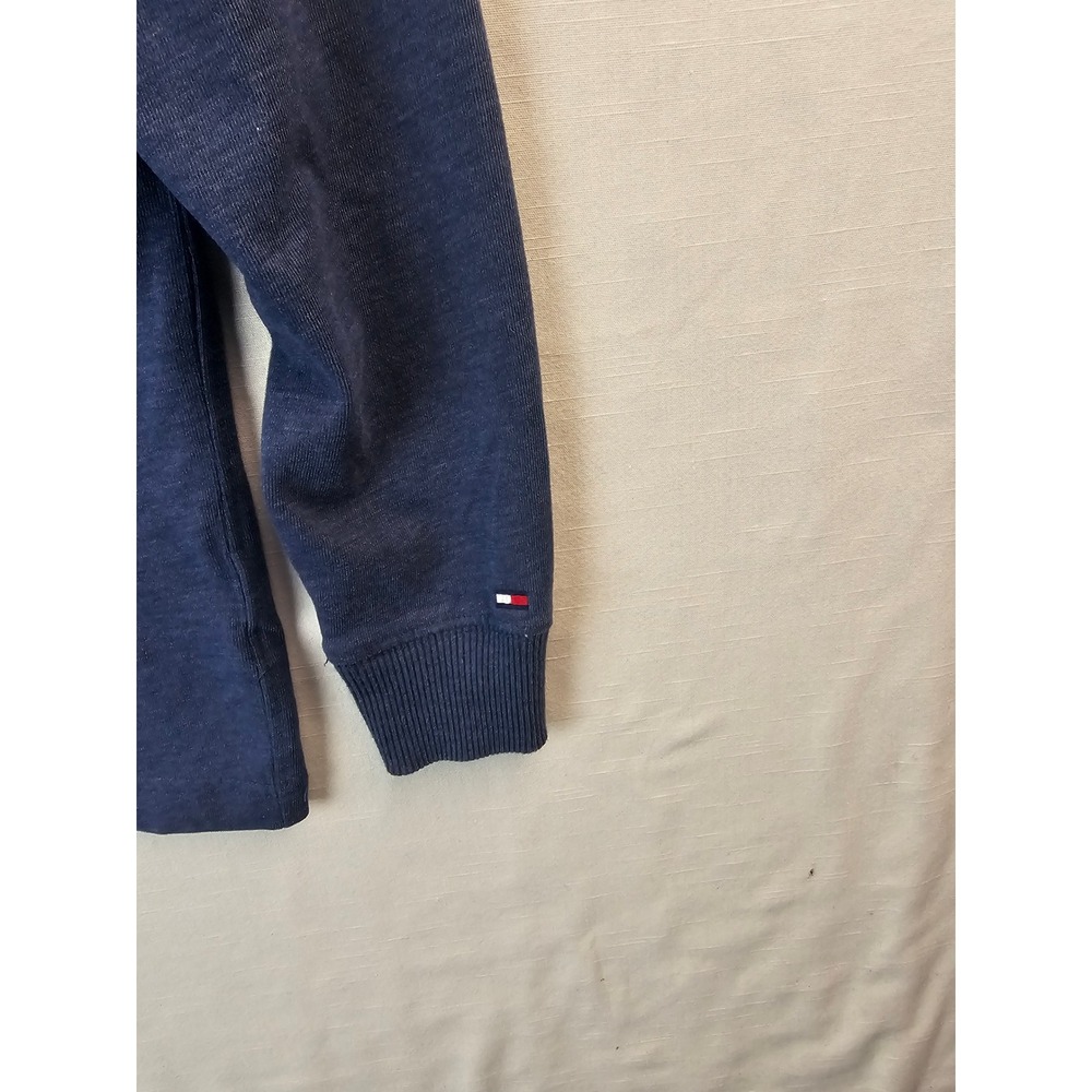 Tommy Hilfiger Mens XS Blue Athl Dept Graphic Long Sleeve Crew Neck Shirt - Picture 3 of 11
